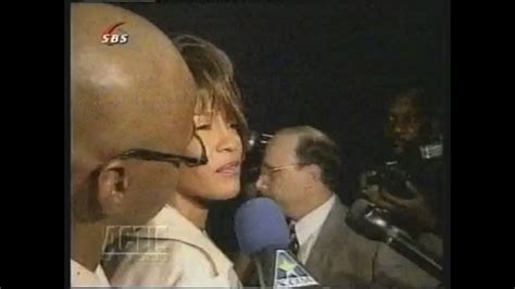 Whitney Houston Rare Short Appearance @ Versace show 1998